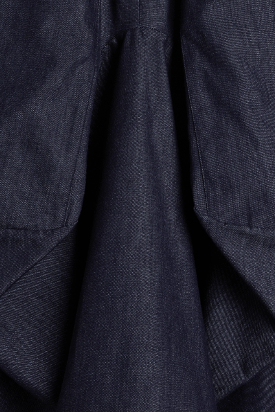 Safia Denim Skirt - Indigo Denim Chambray