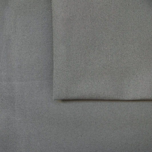 Organic Cotton Twill with Spandex - Phantom Grey