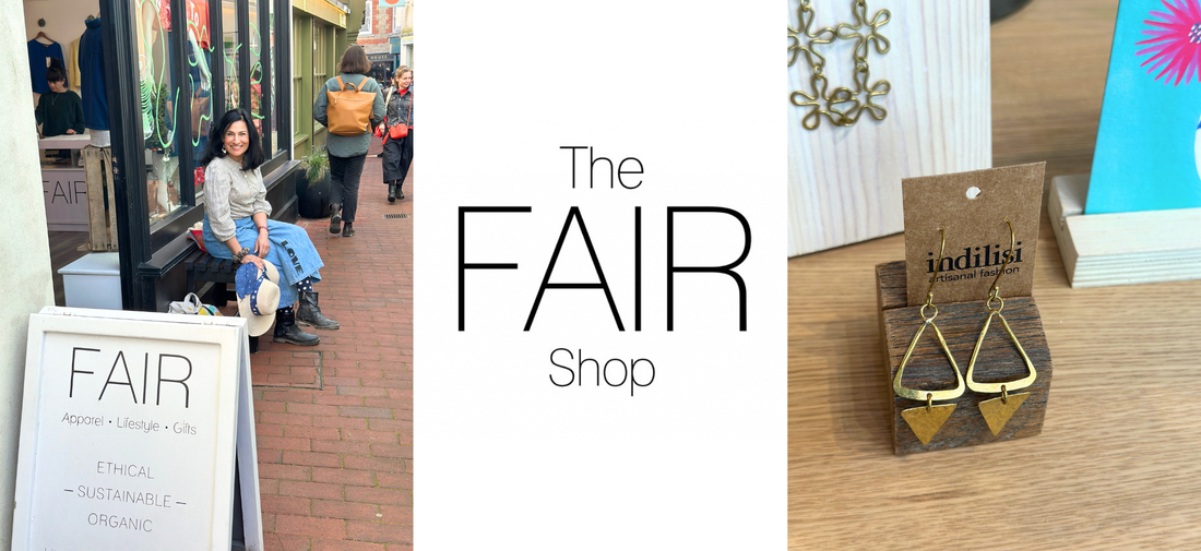 The new Indilisi Collection stocked at FAIR Shop in Brighton