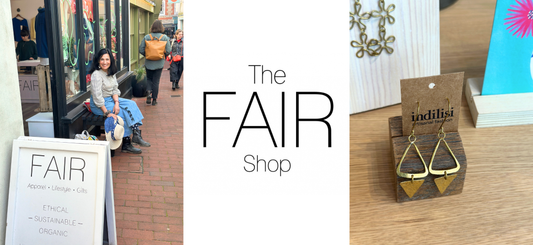 The new Indilisi Collection stocked at FAIR Shop in Brighton