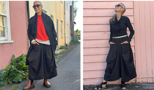 Caryn Franklin Styles with Indilisi