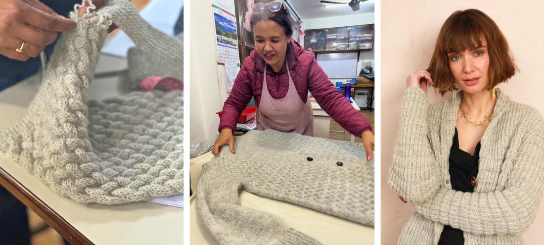 The Story of Indilisi Hand Knits - by Safia Minney, Founder, Indilisi