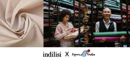 Indilisi x Pigeon Wishes collaborating to supply Sustainable & Fair Trade Fabrics & more...