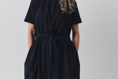 Shayla Dress - Reversible Maxi - Black