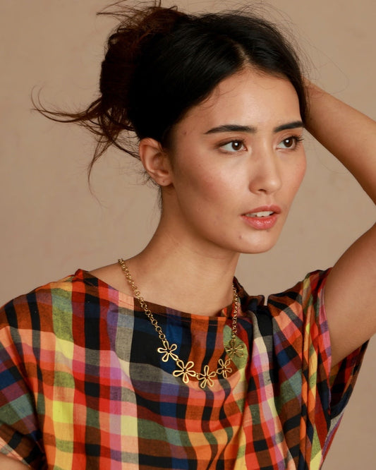 Meadow Necklace - Brass