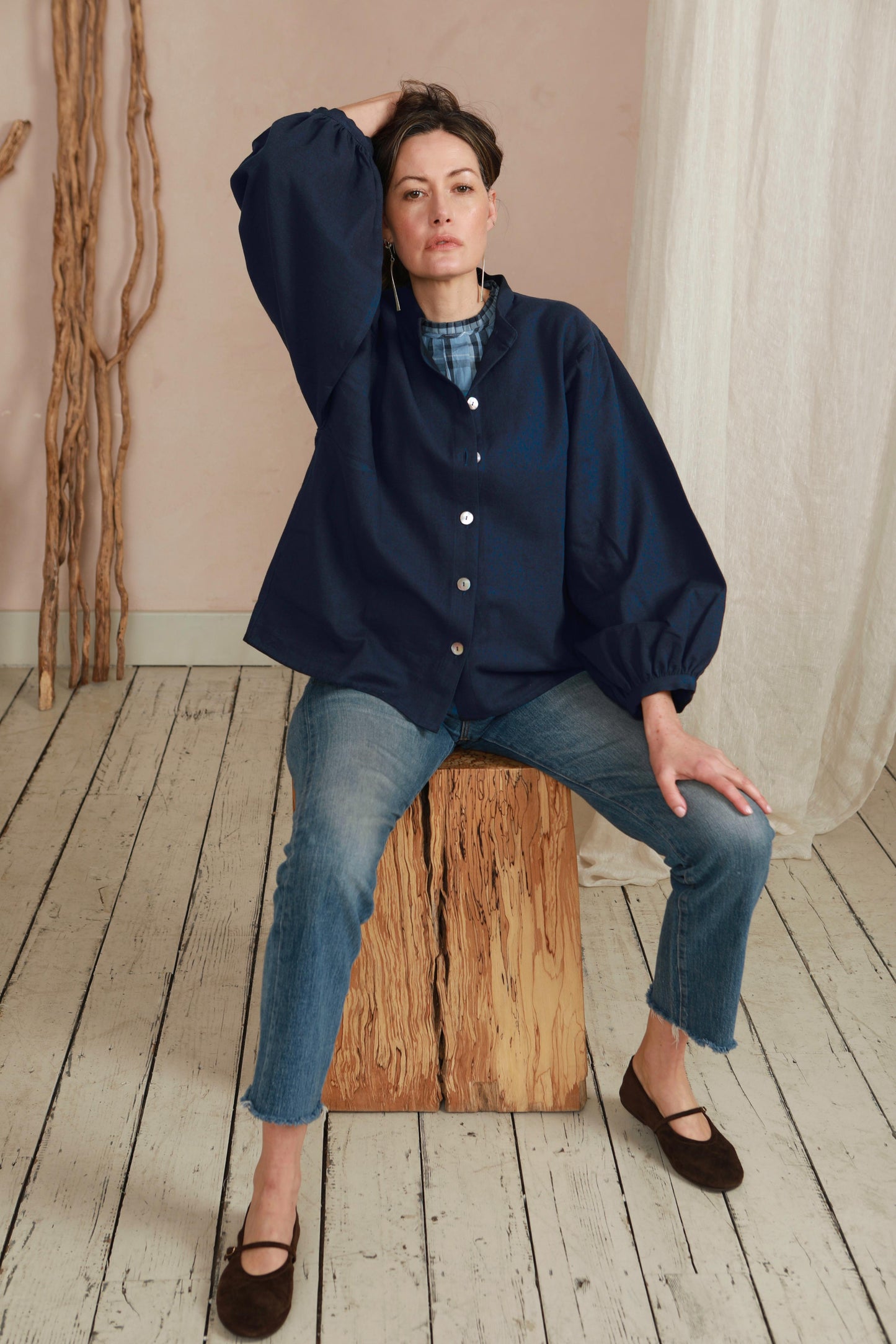 Artist Jacket - Dark Navy