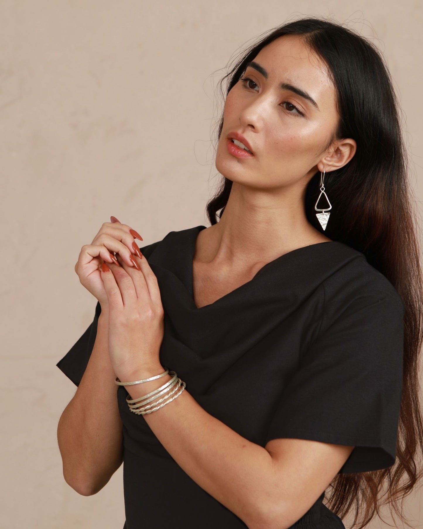 Bangles set of 2 - Silver Plated