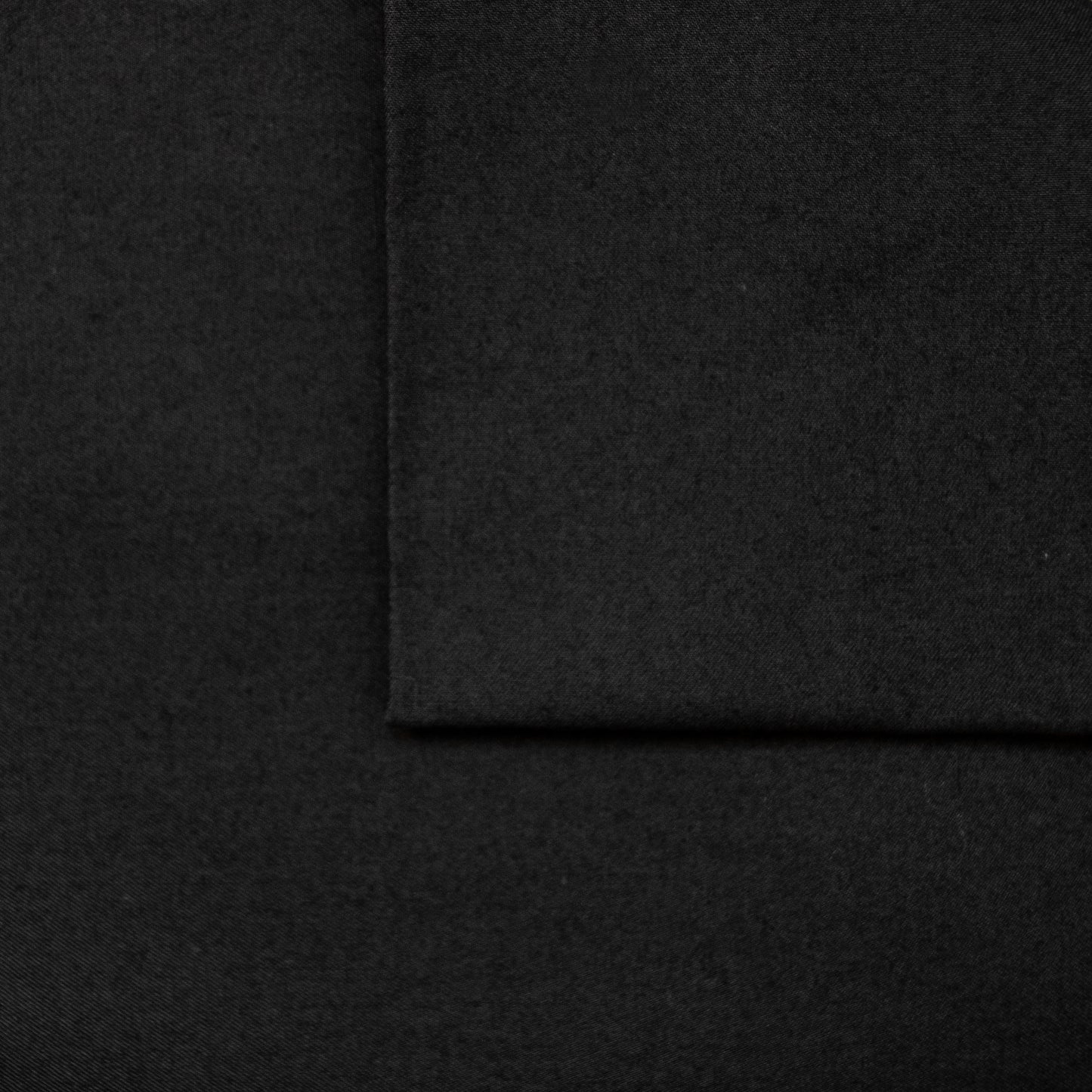 Organic Cotton Twill  - Black