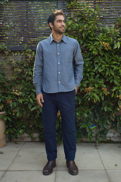 Scott Men's Trouser - Navy (medium weight)