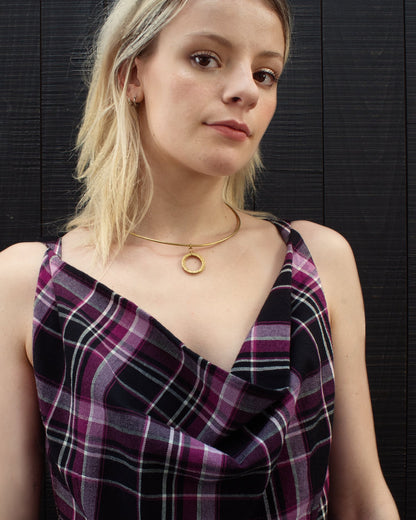 Two Moons Choker - Brass