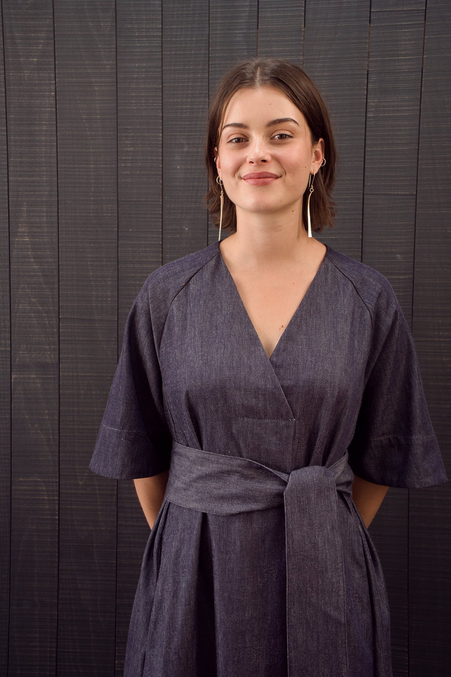 Rebecca Dress - Indigo Denim Chambray