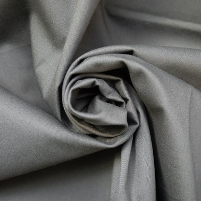 Organic Cotton Twill with Spandex - Phantom Grey