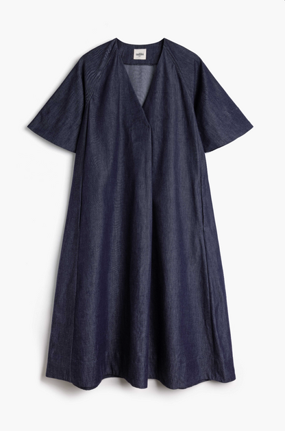 Rebecca Dress - Indigo Denim Chambray