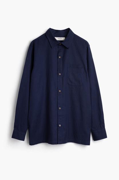 Mens Shirt - Navy Twill