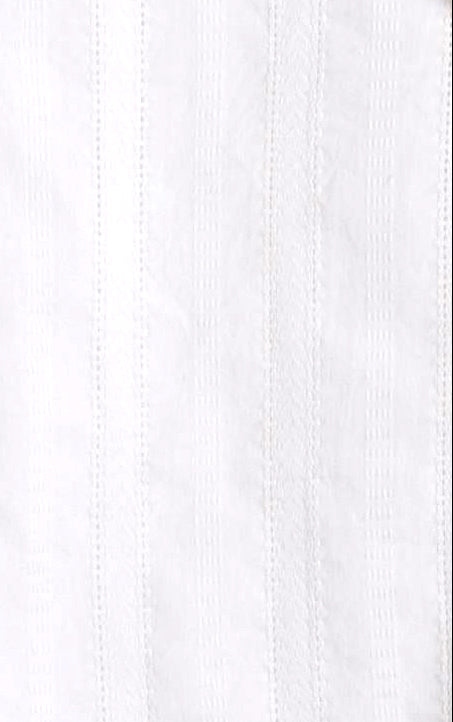 Laura Top - Handwoven Lace Weave - Off-White